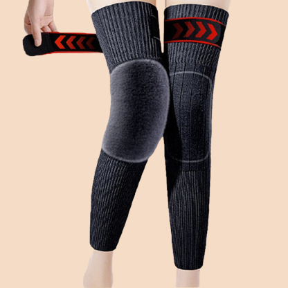 SL- Cashmere Knee Support with Straps