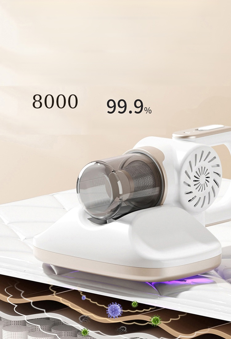 [Wireless vacuuming and mopping] High suction power dust mite removal mopping machine