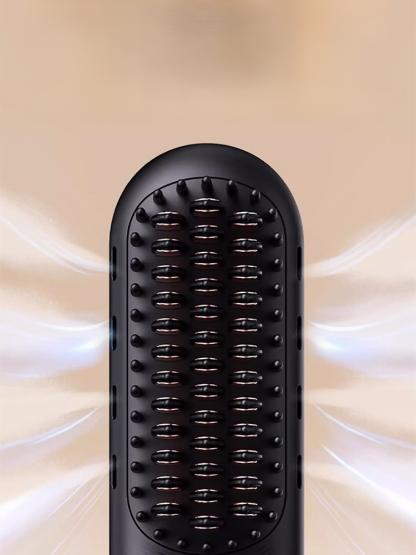Portable Straightening and Curling Cordless Negative Ion comb