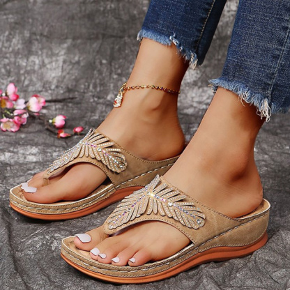 5 cm Heightened Simple Beautiful Leg Platform Sandals