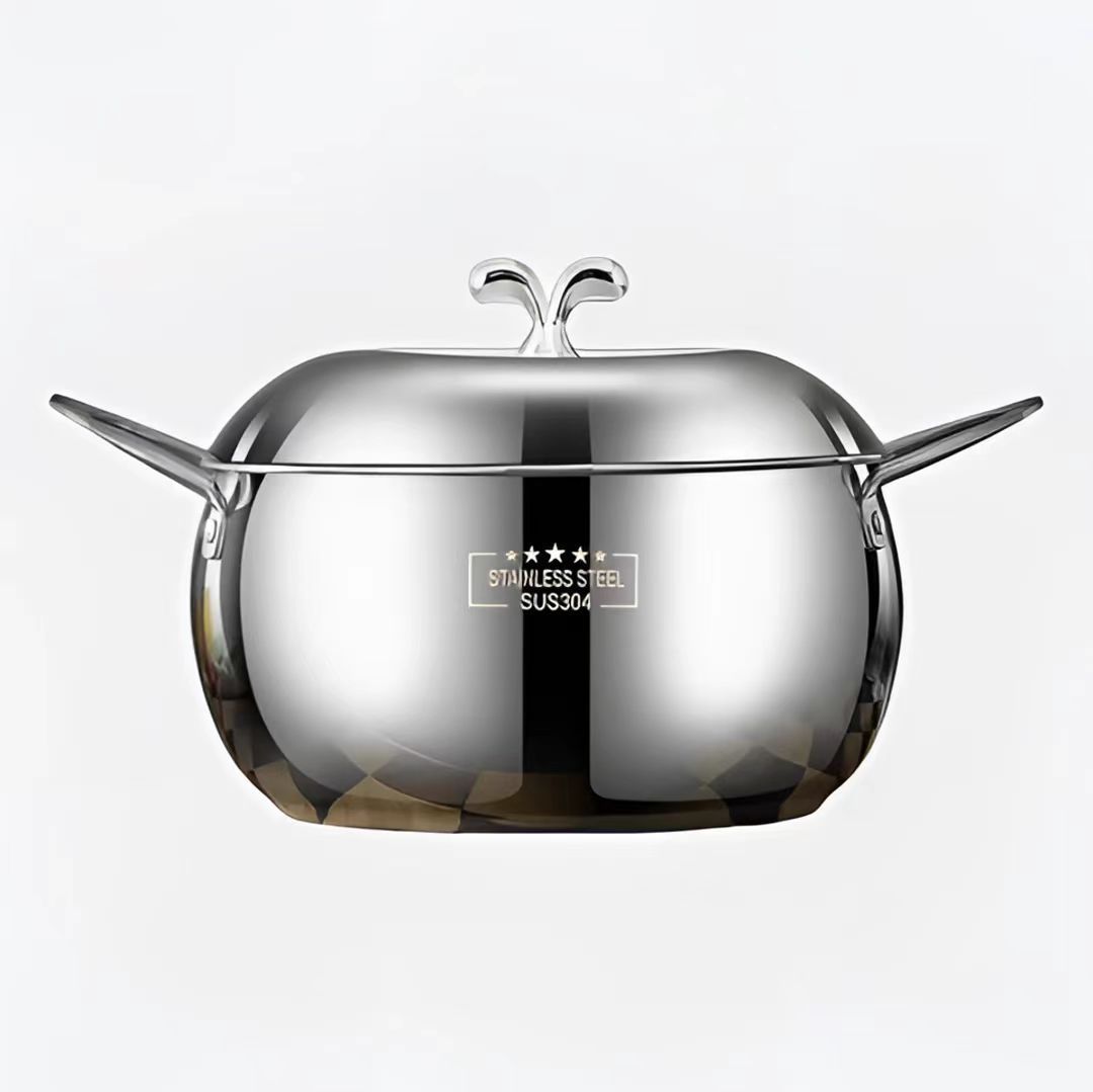 Multi-functional Stainless Steel Thickened Apple Pot