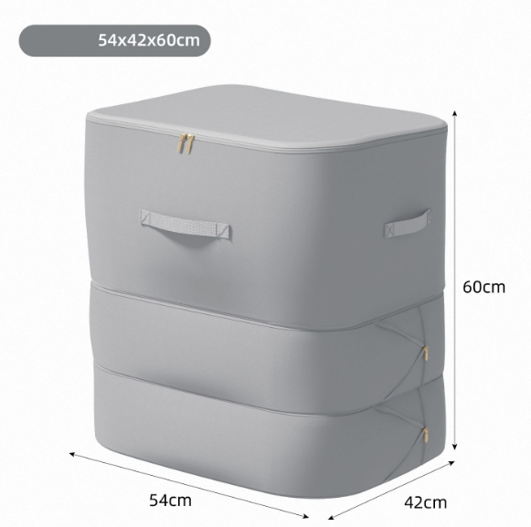 Three-layer foldable compression storage bag [triple capacity]