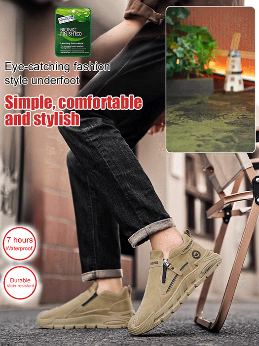 Men's Waterproof Casual Sneakers with A Cushiony, Cloud-soft Sole for Long Walks