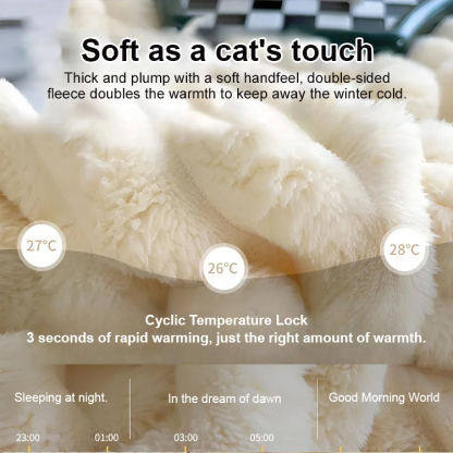 SL-High Quality Flannel Thickened Warm Blanket