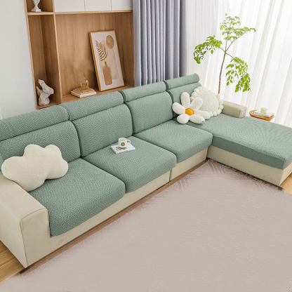 Simple style stretchy sofa cover