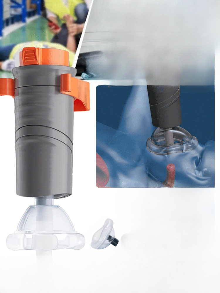 Adult and child anti suffocation and anti choking device