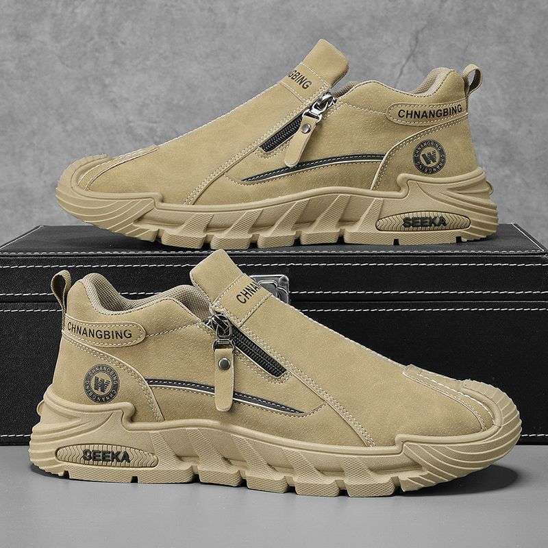 Men's Waterproof Casual Sneakers with A Cushiony, Cloud-soft Sole for Long Walks