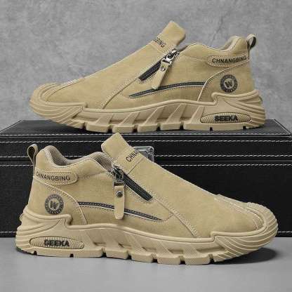 Men's Waterproof Casual Sneakers with A Cushiony, Cloud-soft Sole for Long Walks