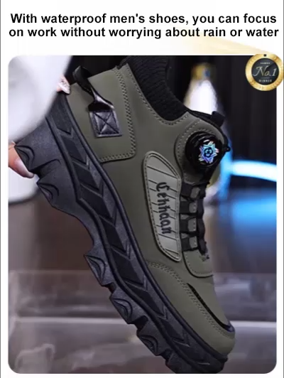  Autumn Slip-On Retro Martin Boots. Non-Slip Sole + Genuine Leather Upper. Super Convenient To Put On And Take Off In One Second