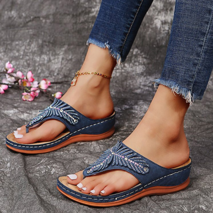 5 cm Heightened Simple Beautiful Leg Platform Sandals