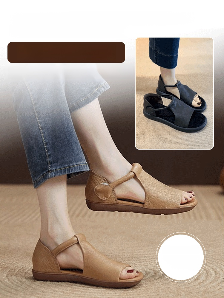 Handmade leather sandals