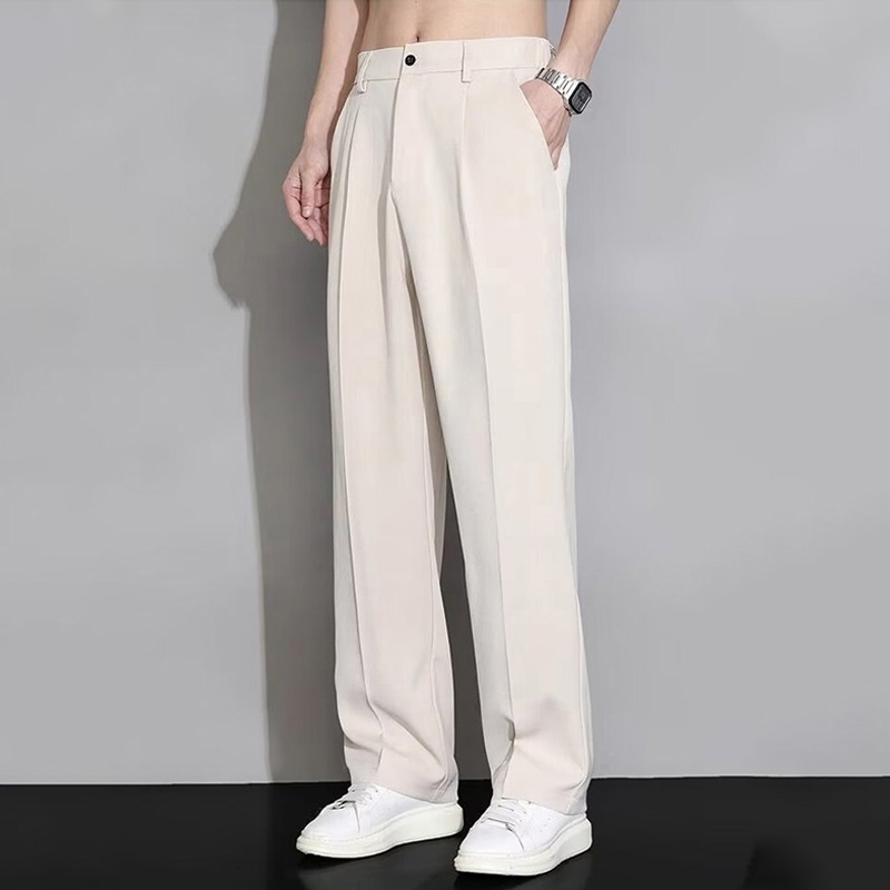 Men's draped trousers