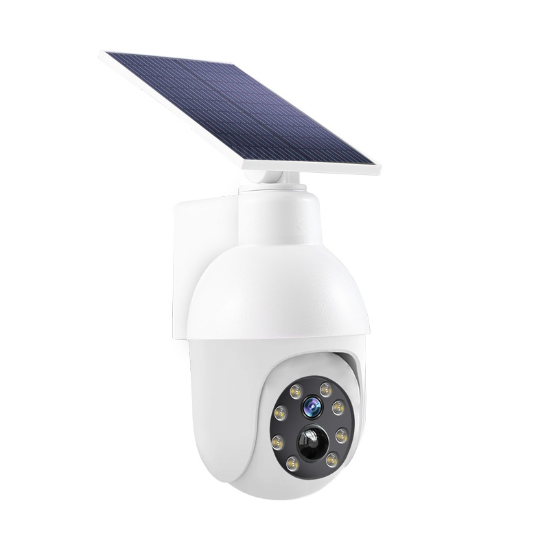Simulated surveillance camera street light
