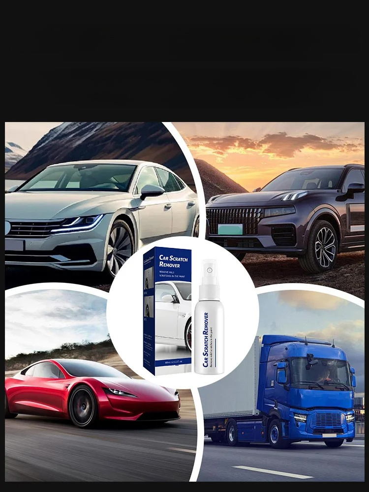 Car Scratch Repair Spray.Three Times Stronger Repair Power, Making Scratches Disappear In 3 Seconds