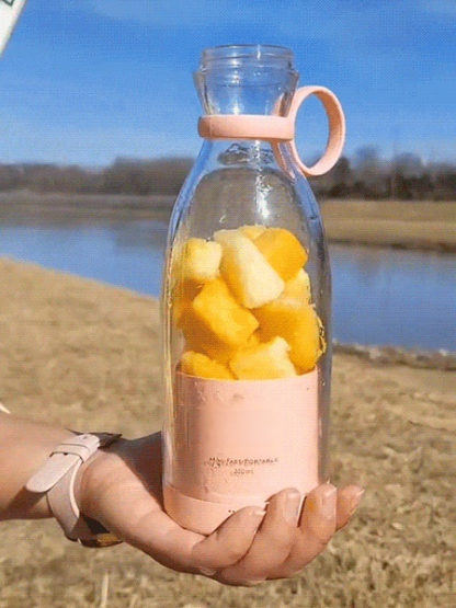 Portable Mini Electric Juicer Cup, Rechargeable And Portable, One-Button Fresh Juicing, Enjoy Juice And Smoothies Anytime