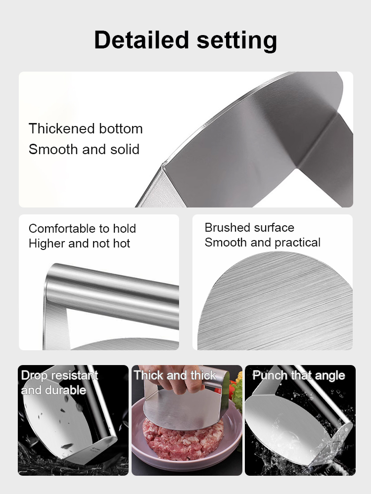 304 stainless steel cake press