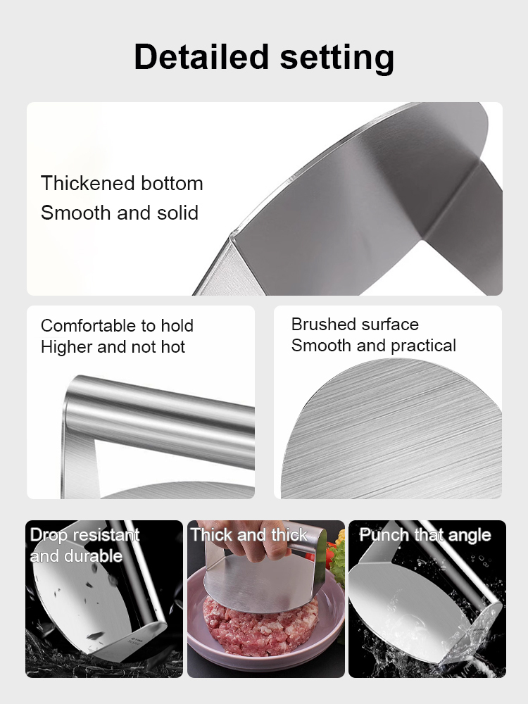 304 stainless steel cake press