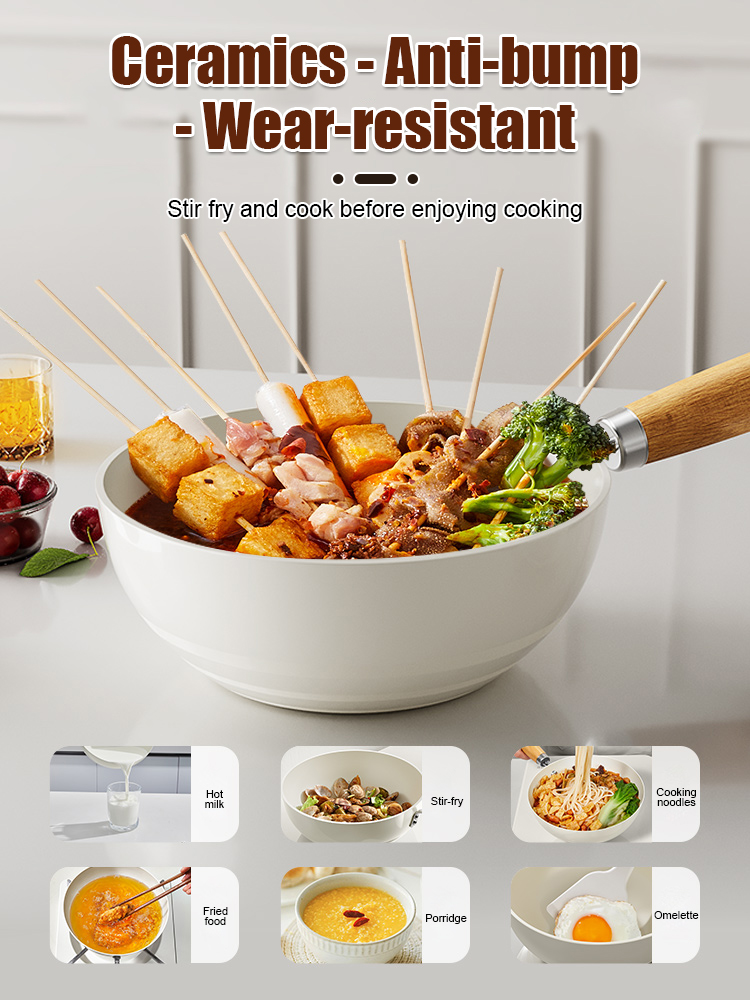 0-coated natural titanium multifunctional ceramic pot