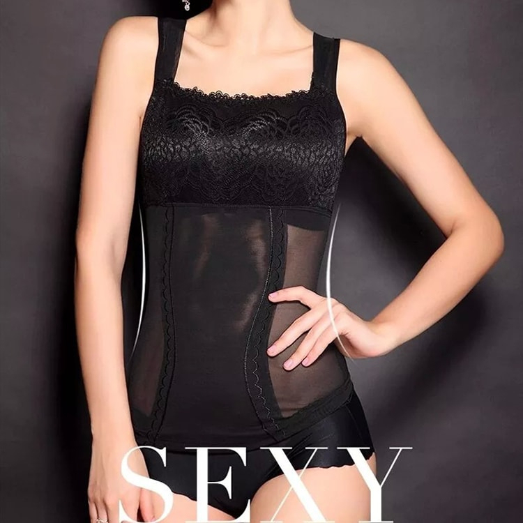 VEIMIA One Piece Womens Belly Control Lace Shapewear Bodysuit 
