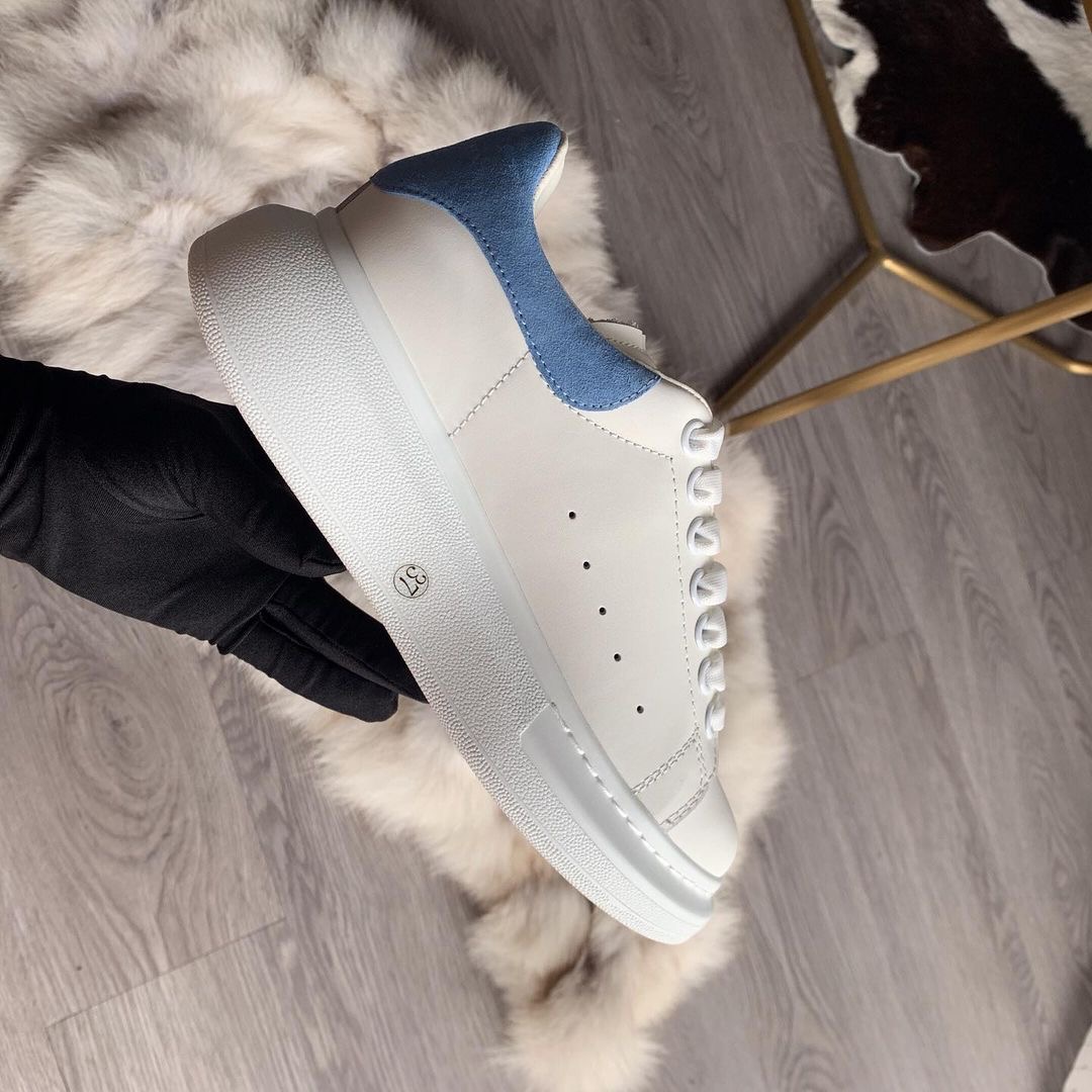 McQueen 麥昆 小白鞋 MCQ 黑尾 粉尾 全白 藍尾 厚底 休閒鞋 情侶鞋 增高鞋 