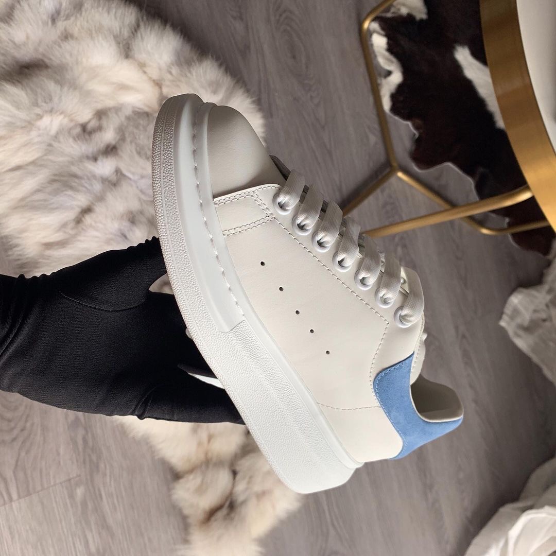 McQueen 麥昆 小白鞋 MCQ 黑尾 粉尾 全白 藍尾 厚底 休閒鞋 情侶鞋 增高鞋 