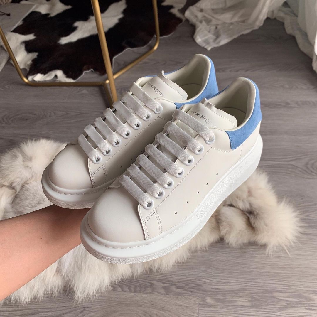 McQueen 麥昆 小白鞋 MCQ 黑尾 粉尾 全白 藍尾 厚底 休閒鞋 情侶鞋 增高鞋 