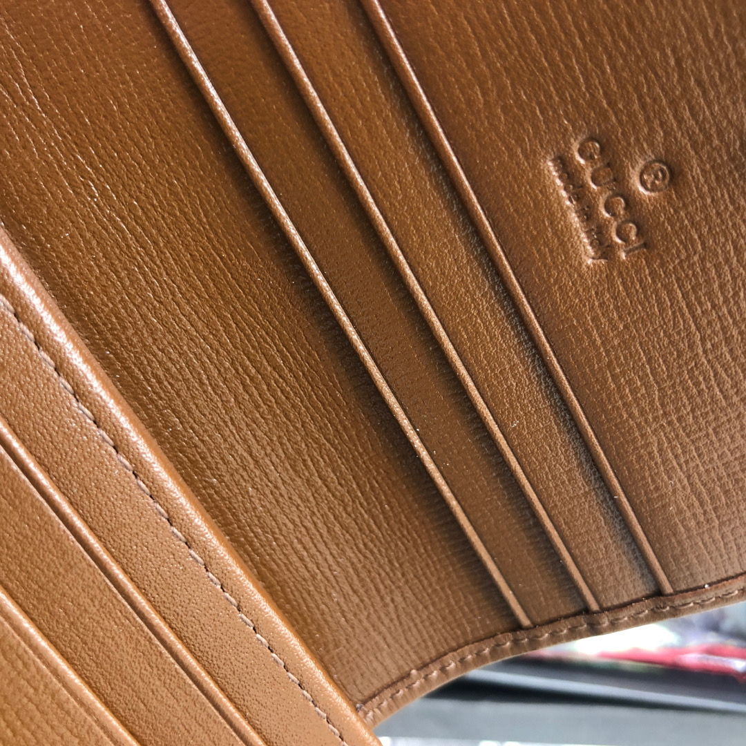 GUCCI 古馳 Horsebit 1955 短夾 卡夾 零錢包