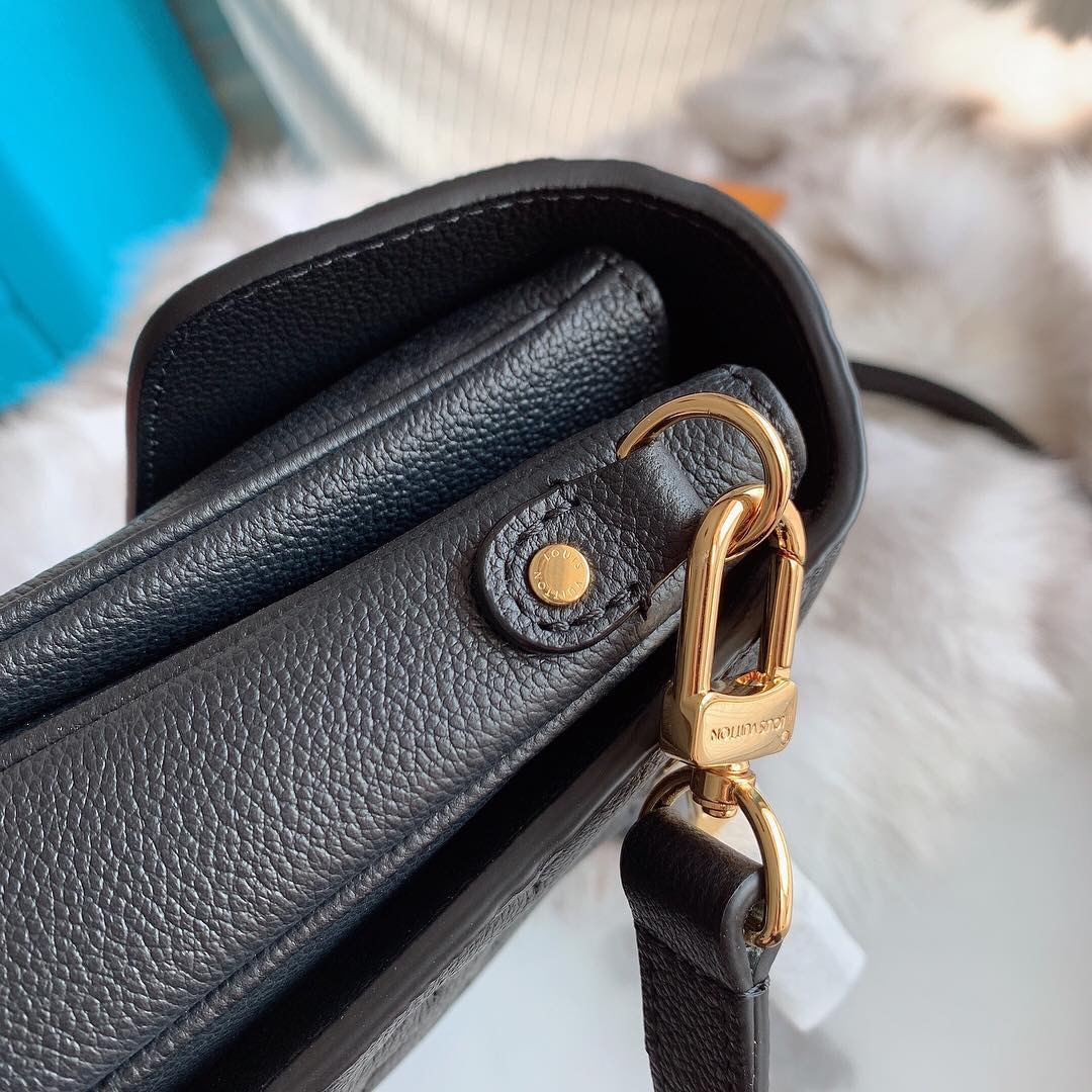 LV 路易威登 METIS 黑色 郵差包 老花壓紋 斜挎包 單肩包 女生手袋 M41487