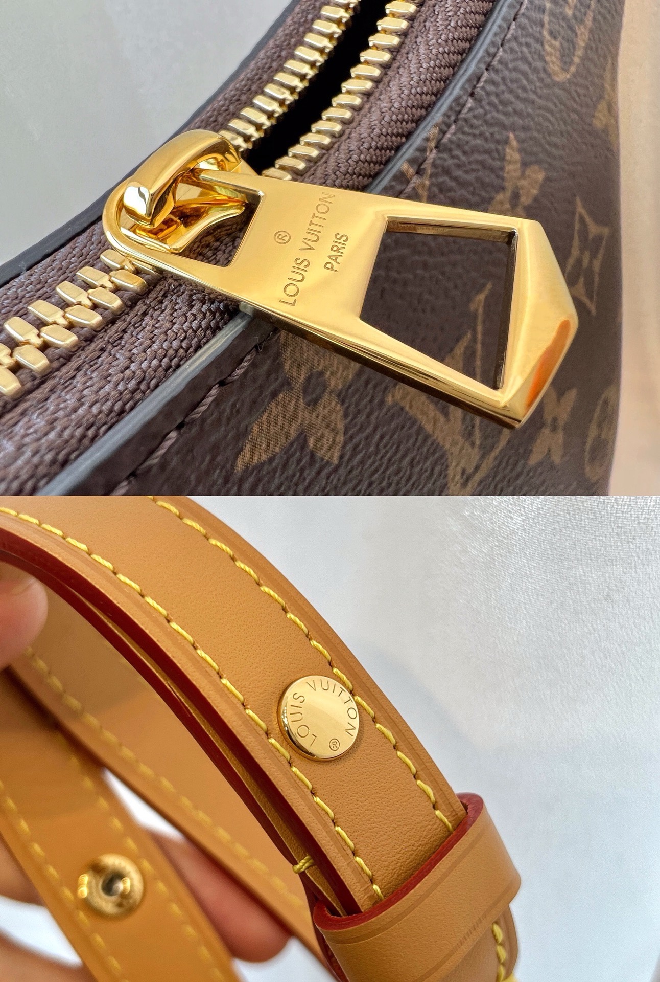 LV 路易威登 Boulogne 牛角包 經典 老花 腋下包 肩背 側背 斜挎包 M45832