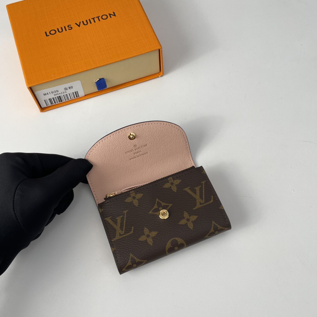  Lν零錢包 路易威登 ROSALIE 豆豆零錢包 M41939 金色豆豆 短夾 皮夾 零錢包 卡夾