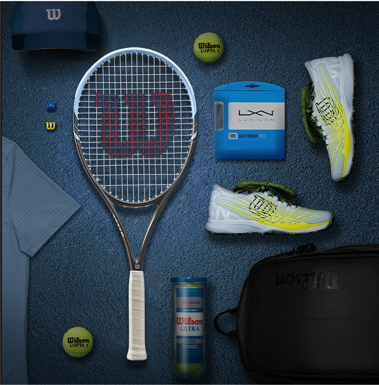 Vợt Tennis Wilson Untral UV TNS RSK Blue