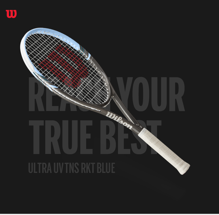 Vợt Tennis Wilson Untral UV TNS RSK Blue