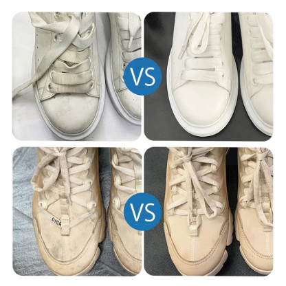 【ブラシ付き・白さ再現】白い靴用クリーナー