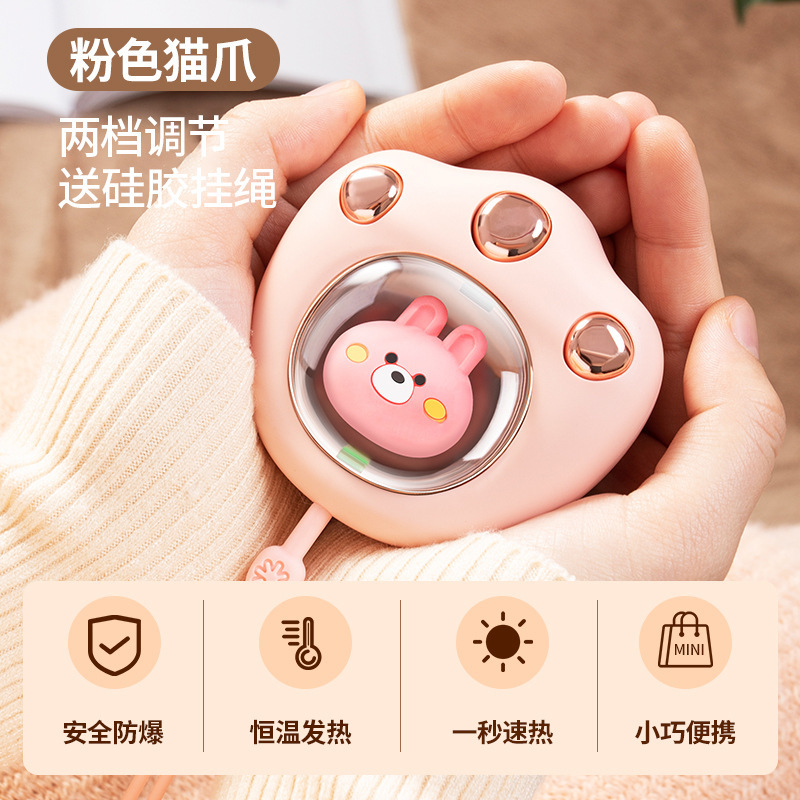 猫の爪型充電式ハンドウォーマー