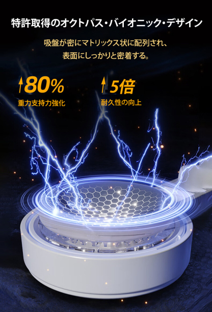 強力吸盤フック