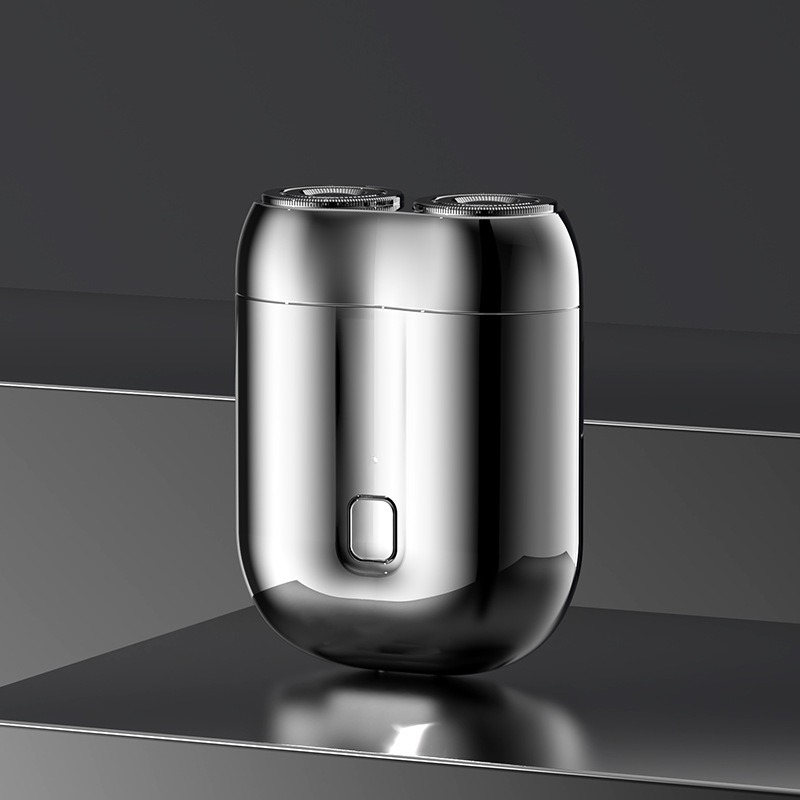 新型ミニダブルヘッド式電気シェーバー