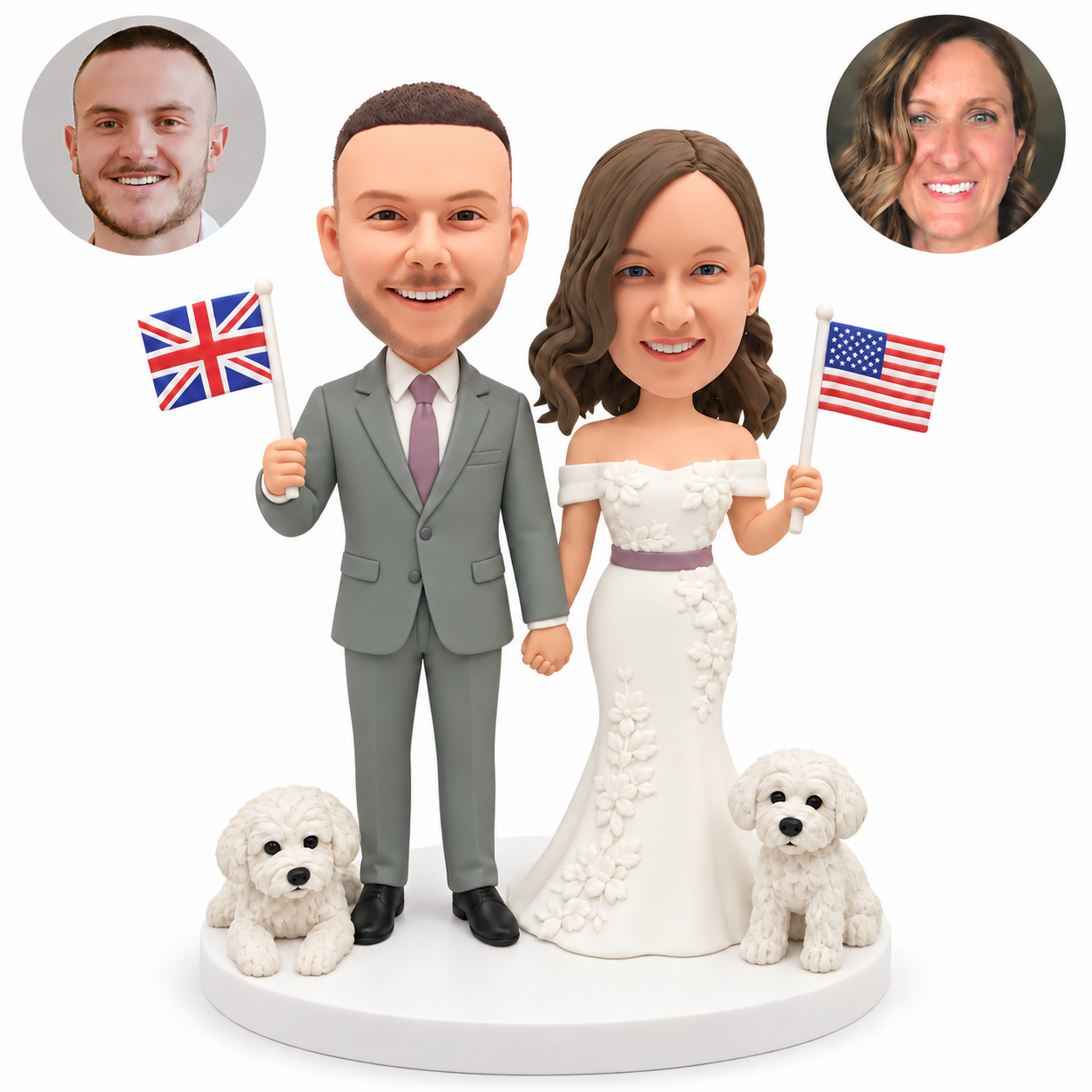 Wedding custom bobblehead