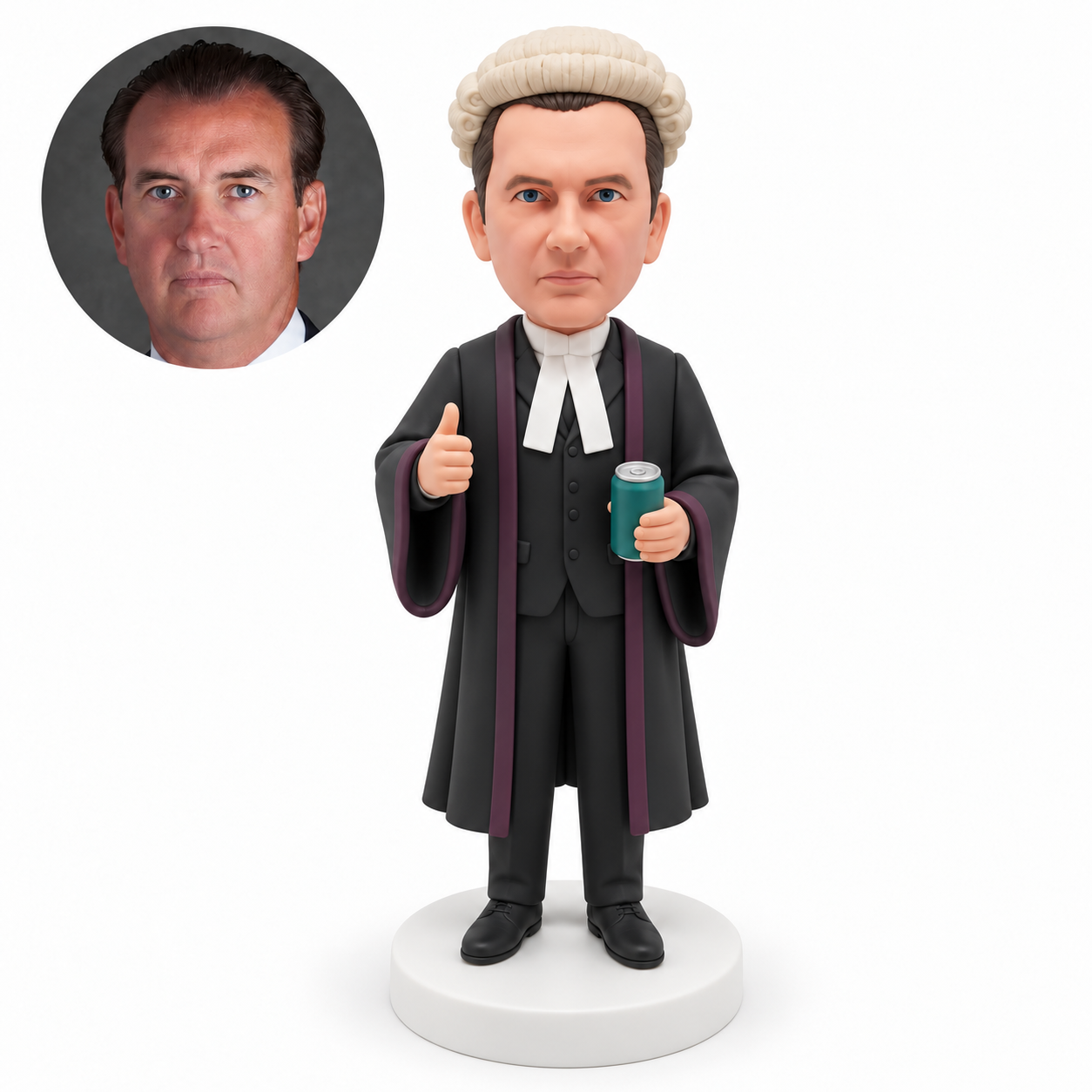 Lawyer & Judge custom bobblehead