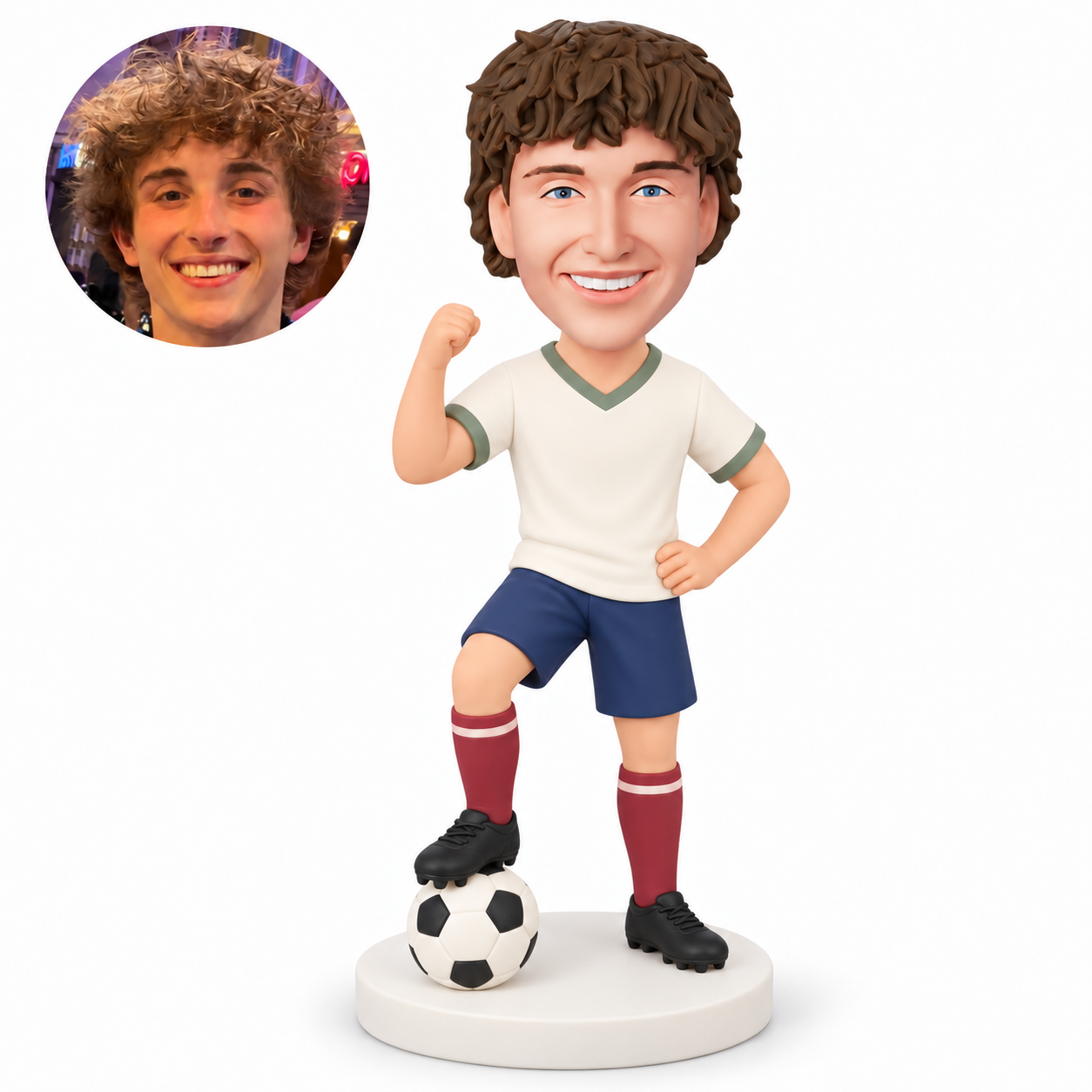 Soccer custom bobblehead