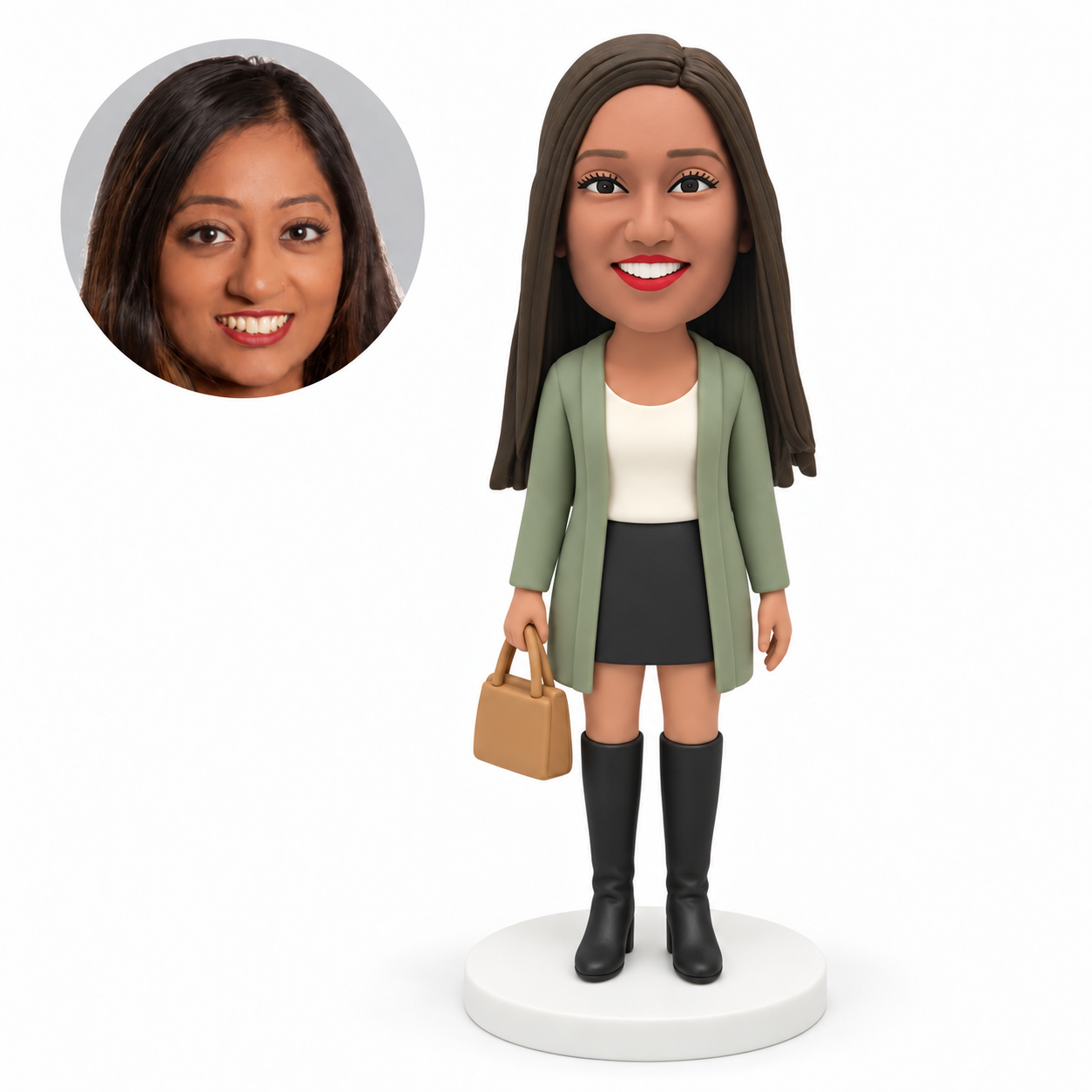 Modern custom bobblehead