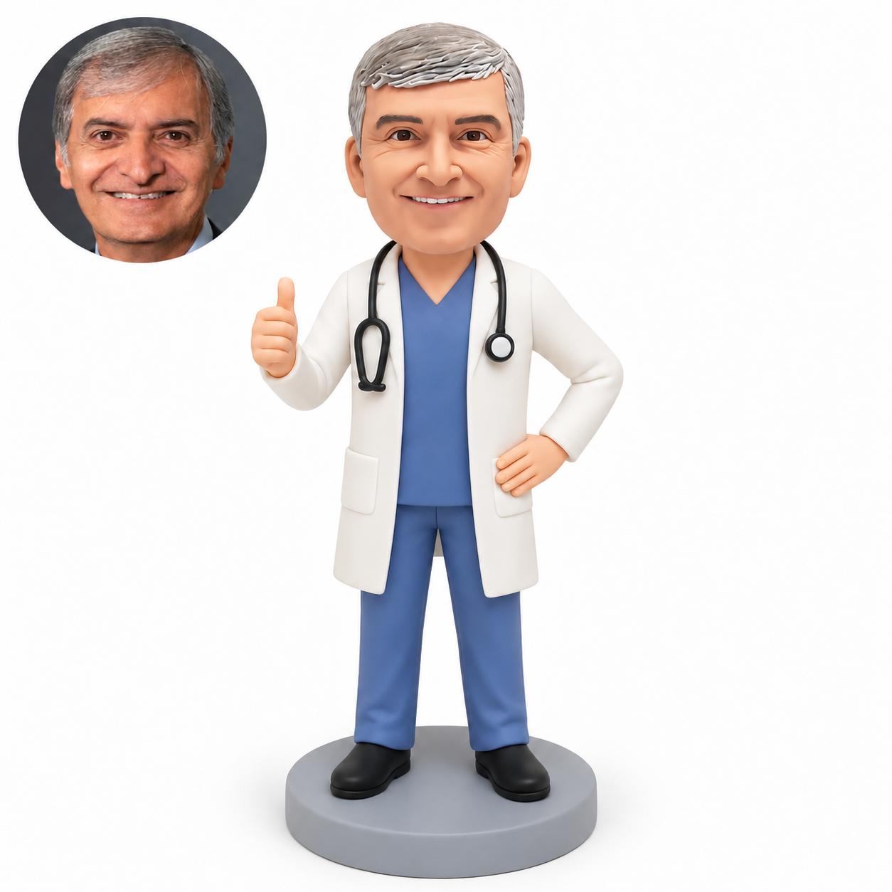 Doctor & Nurse custom bobblehead