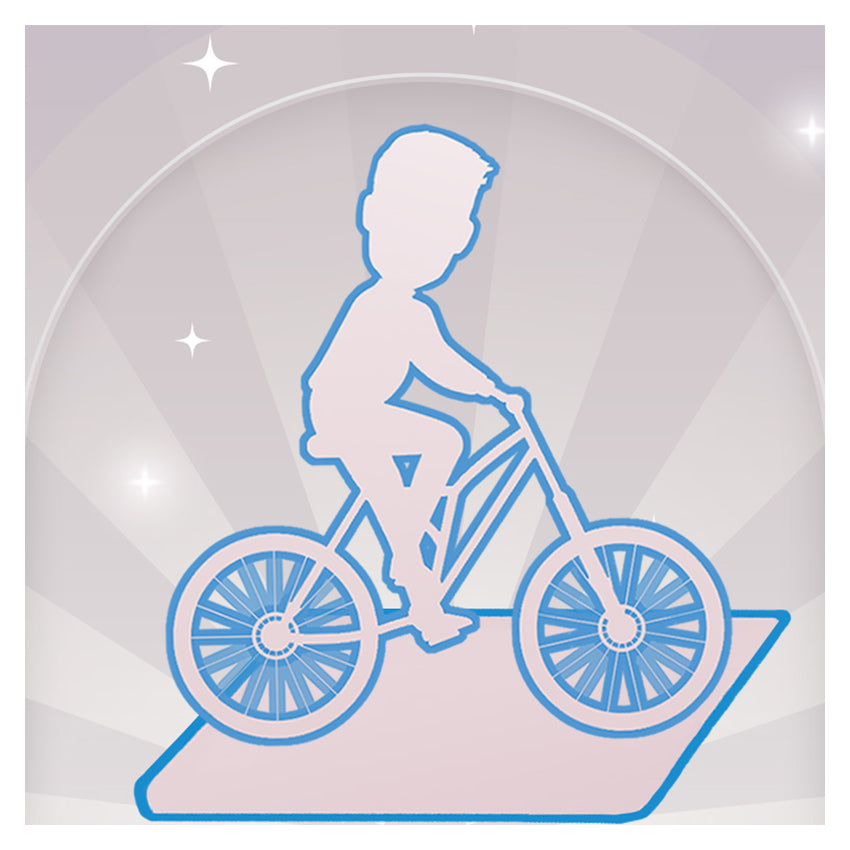 Fully Custom Bobblehead Cyclist Figurine One Person On Bike