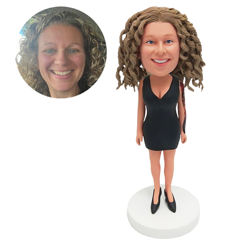 personalized bobblehead attractive lady