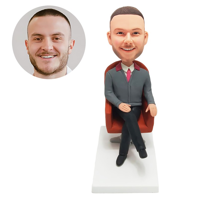 custom bobble head business man