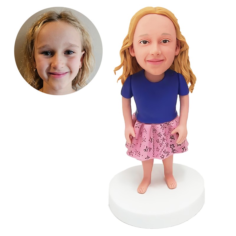 personalised bobble head lovely baby