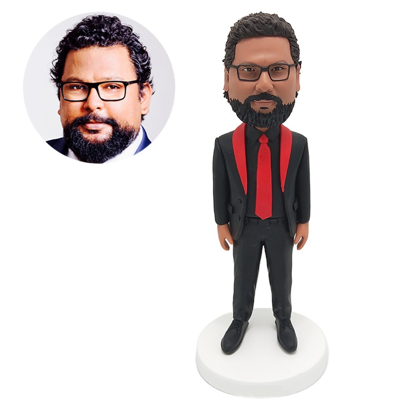 custom bobble head business man