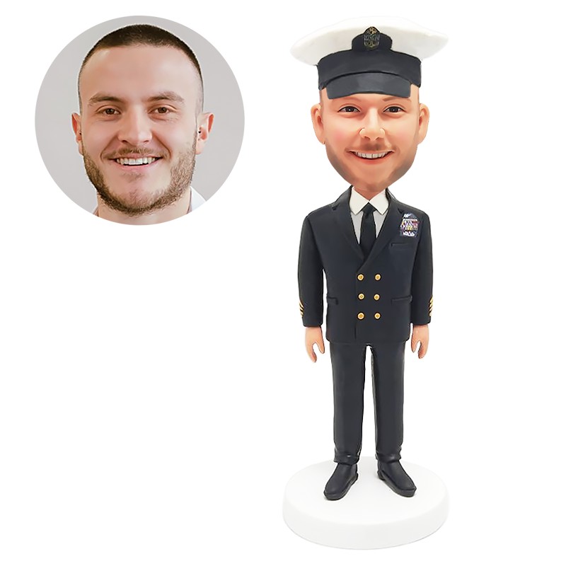 custom bobblehead policeman