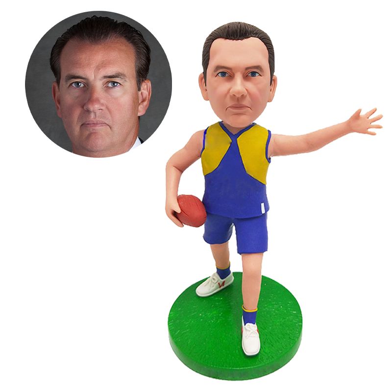 custom bobble head female soccer player