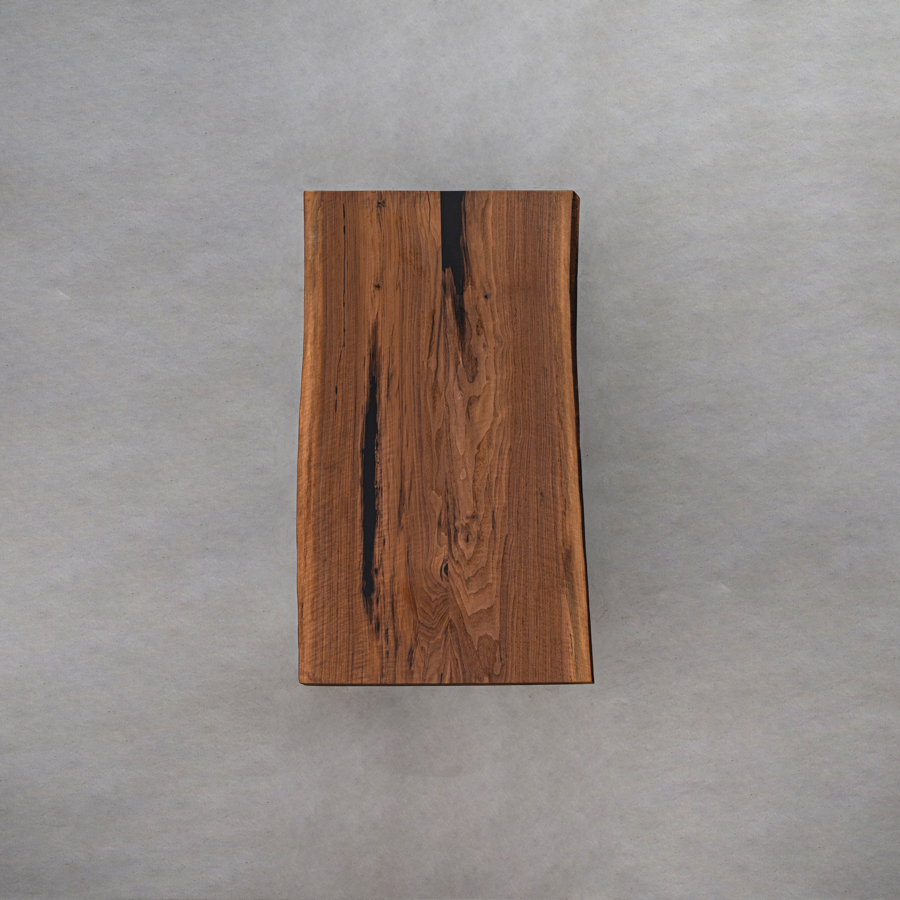 一枚板 ブラックウォールナット製大判テーブルトップ