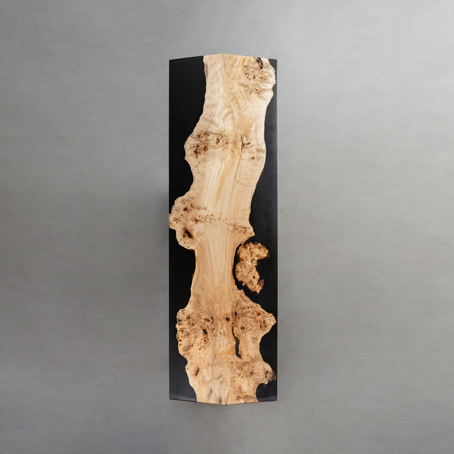 一枚板 ポプラ製リバーテーブル天板